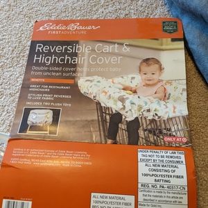 Grocery cart/ high chair cover